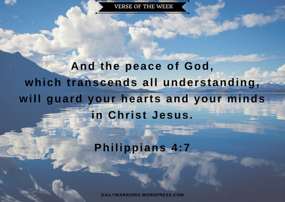 Verse about Peace Verse of the Week